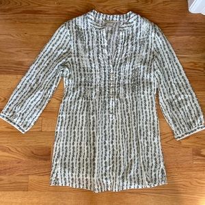 Natural Reflections Like New 3/4 Sleeve Top